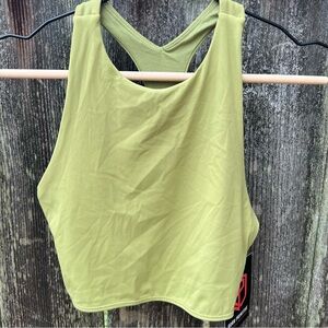 NET Born Primitive Green Sports Bra XS